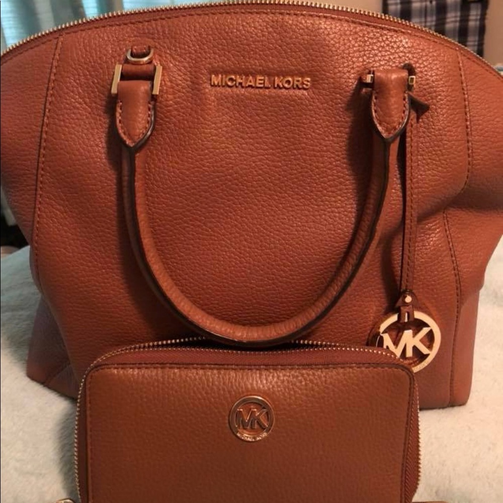 SOLD MK soft leather set